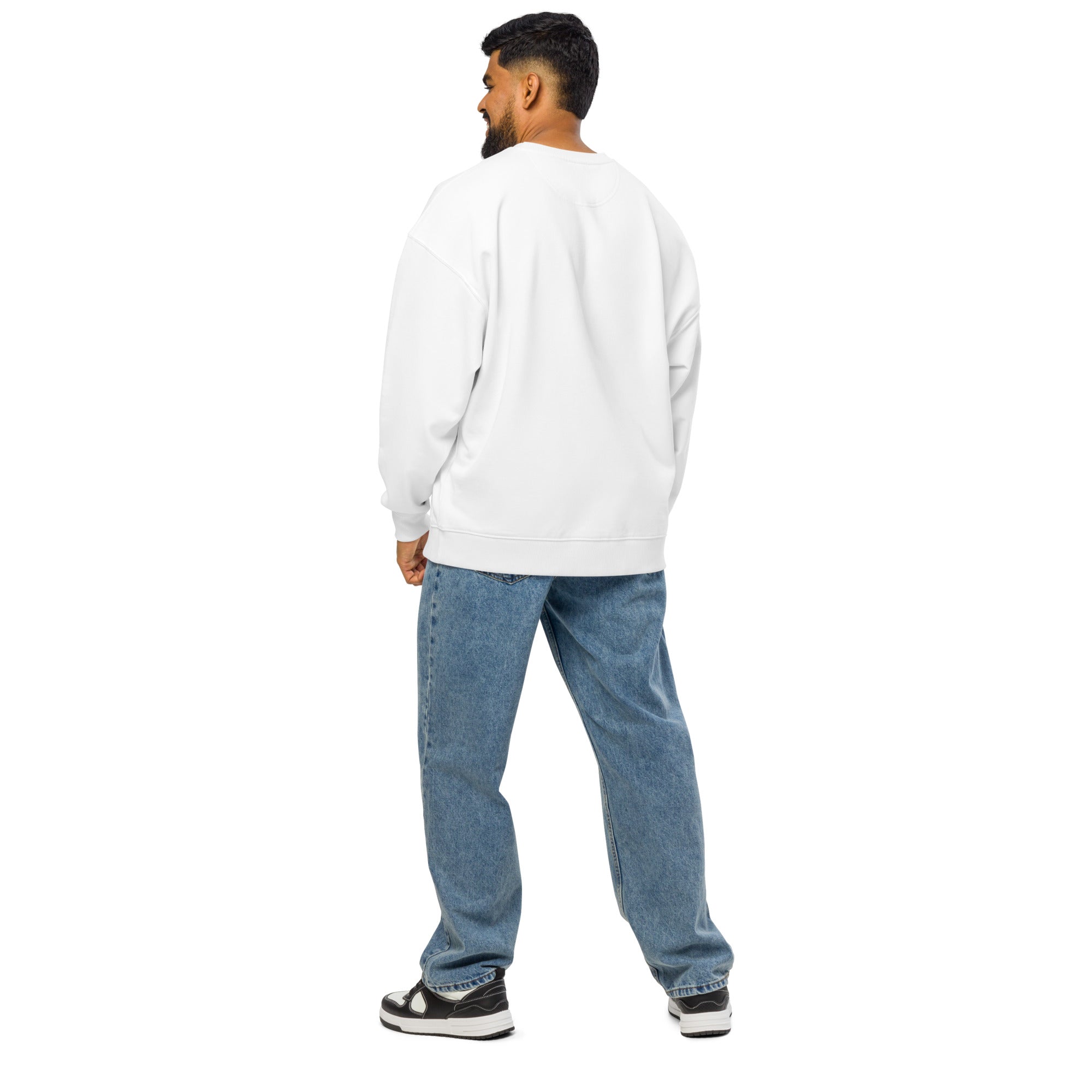 Unisex organic oversized sweatshirt "The Perfect Blues" by NLB VINTAGE NLB VINTAGE