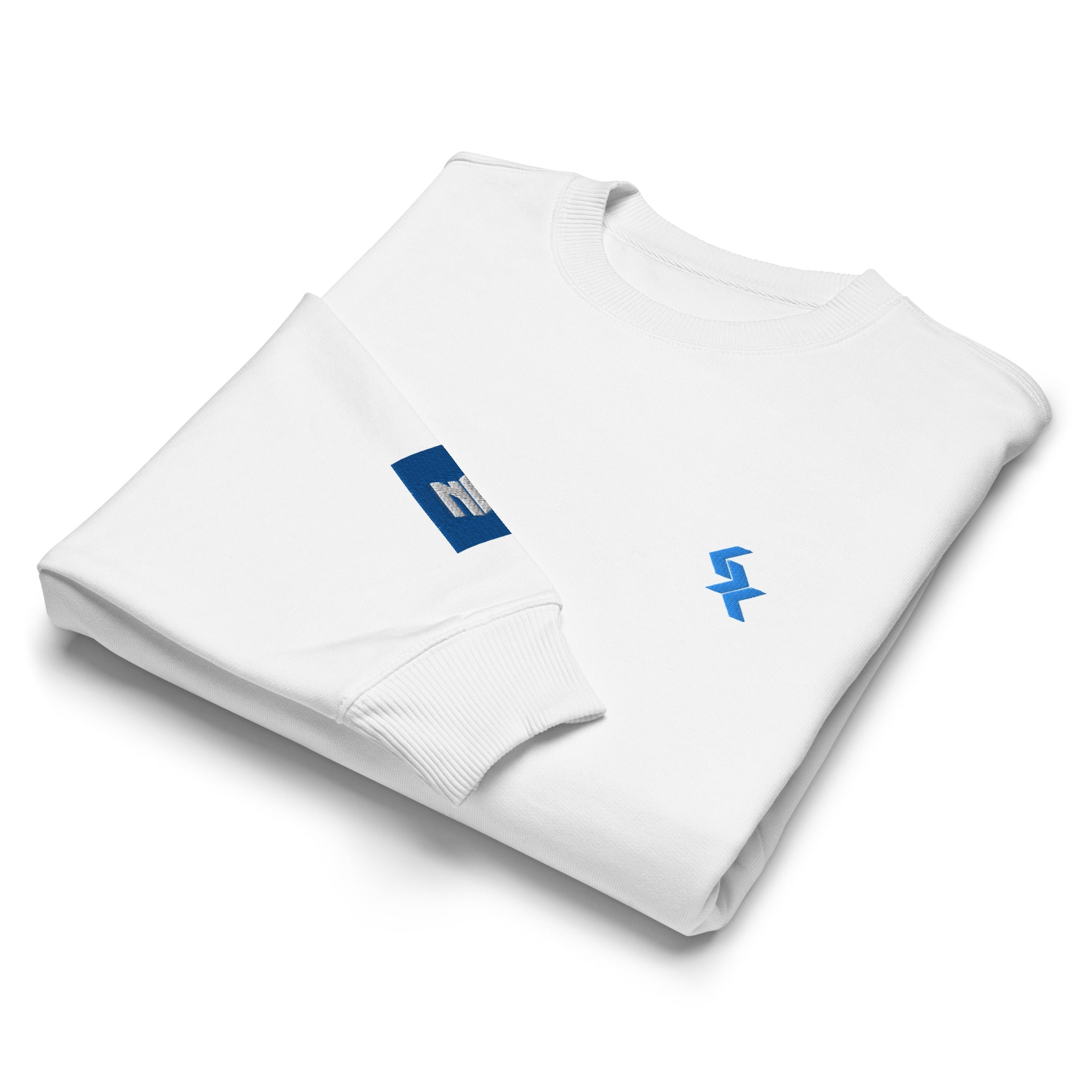 Unisex organic oversized sweatshirt "The Perfect Blues" by NLB VINTAGE