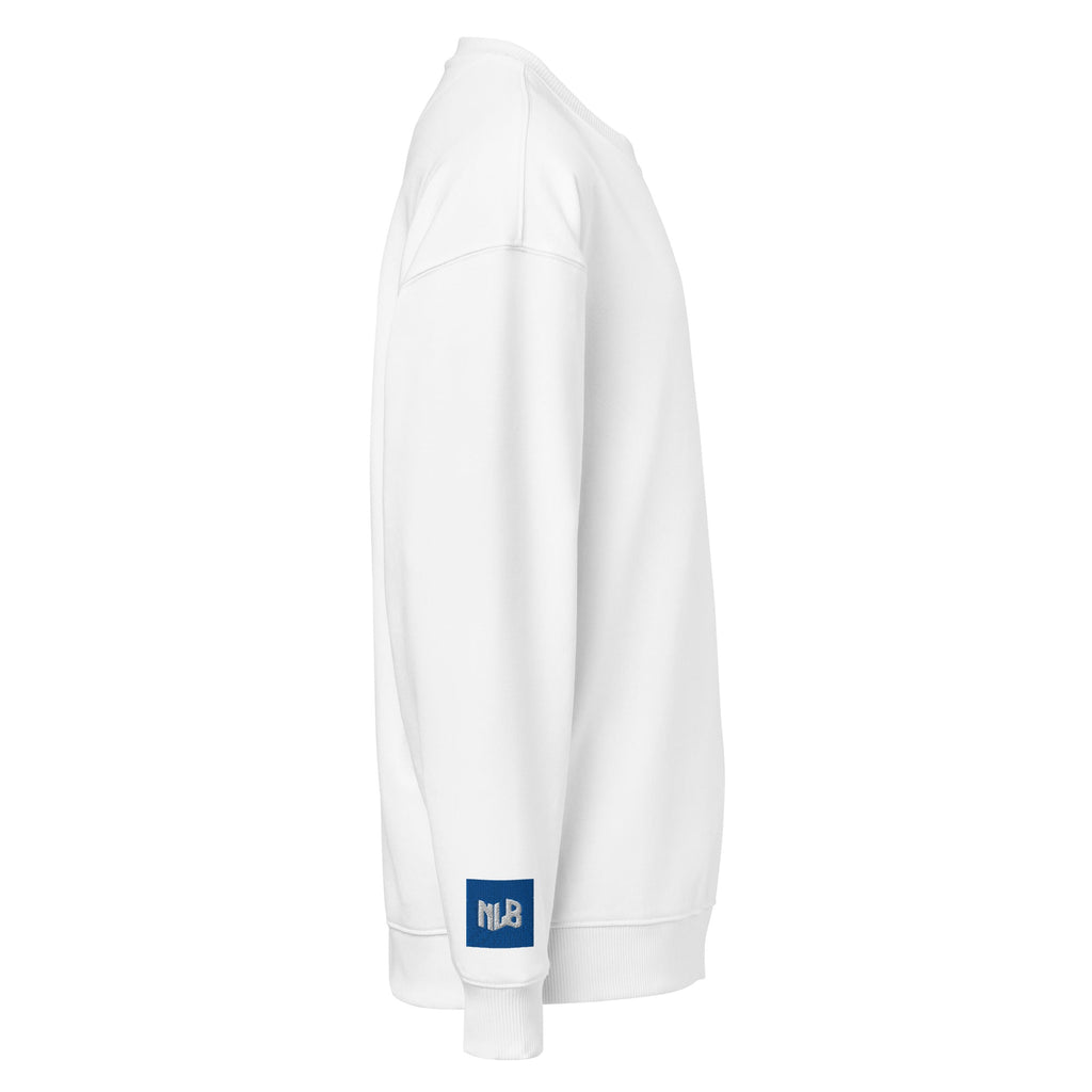 Unisex organic oversized sweatshirt "The Perfect Blues" by NLB VINTAGE NLB VINTAGE