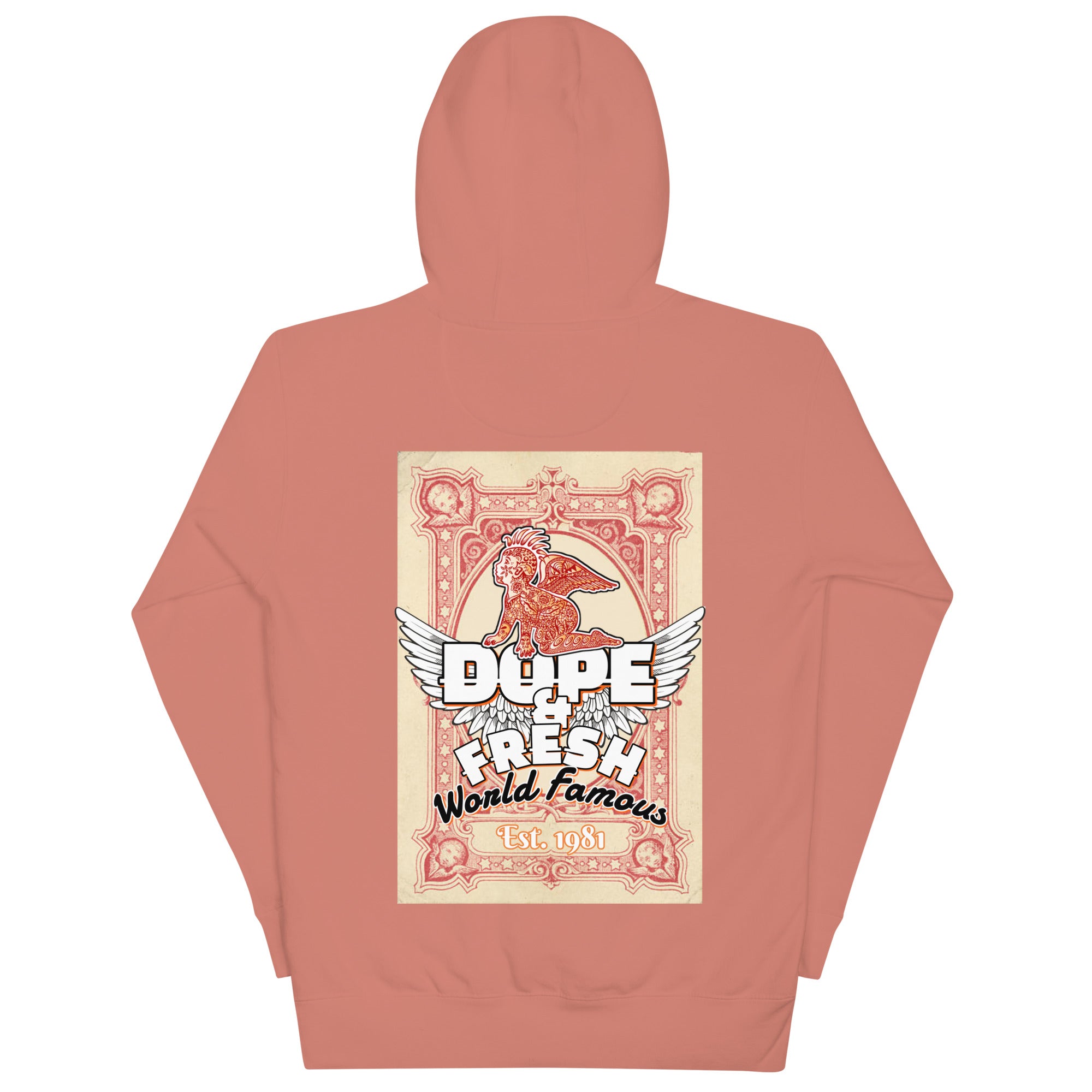 NLB VINTAGE "D&FWF" ×ANGELS× Unisex Hoodie NLB Vintage 