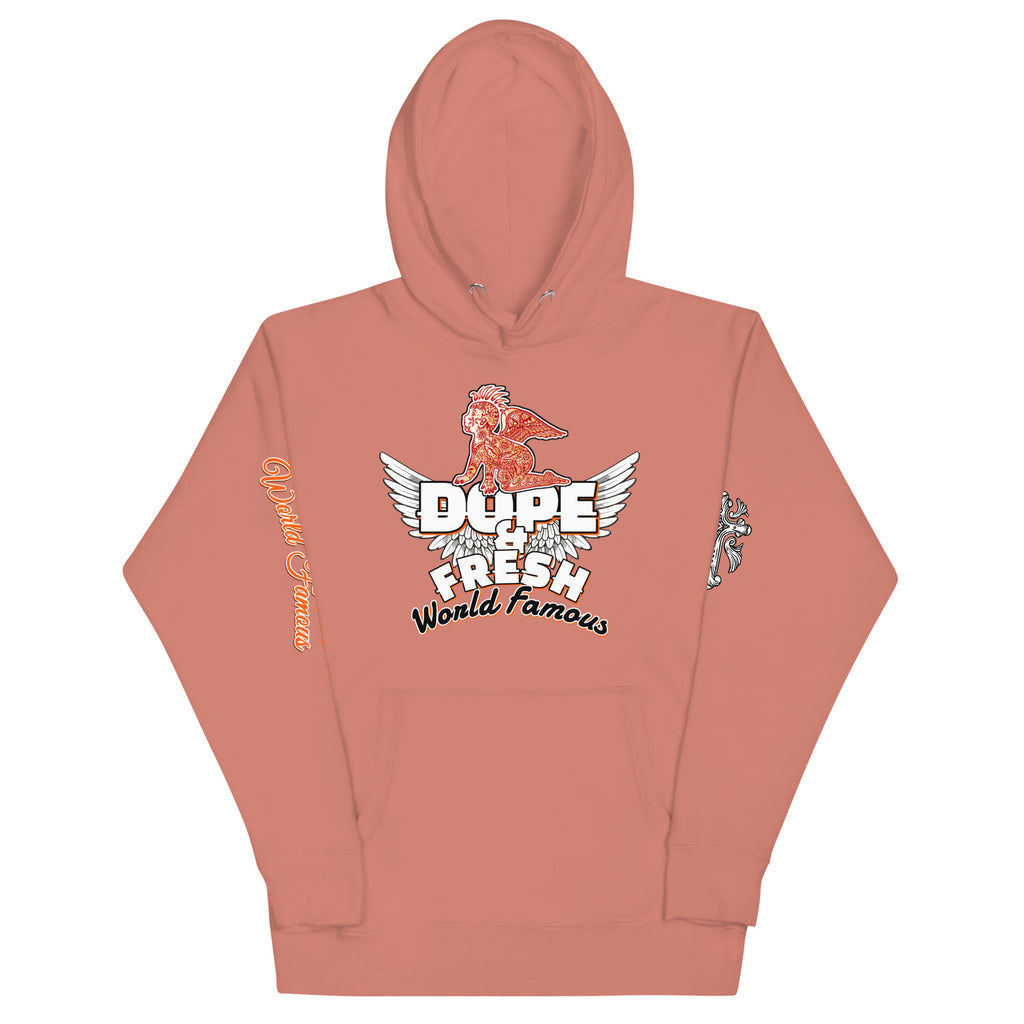 NLB VINTAGE "D&FWF" ×ANGELS× Unisex Hoodie NLB Vintage 