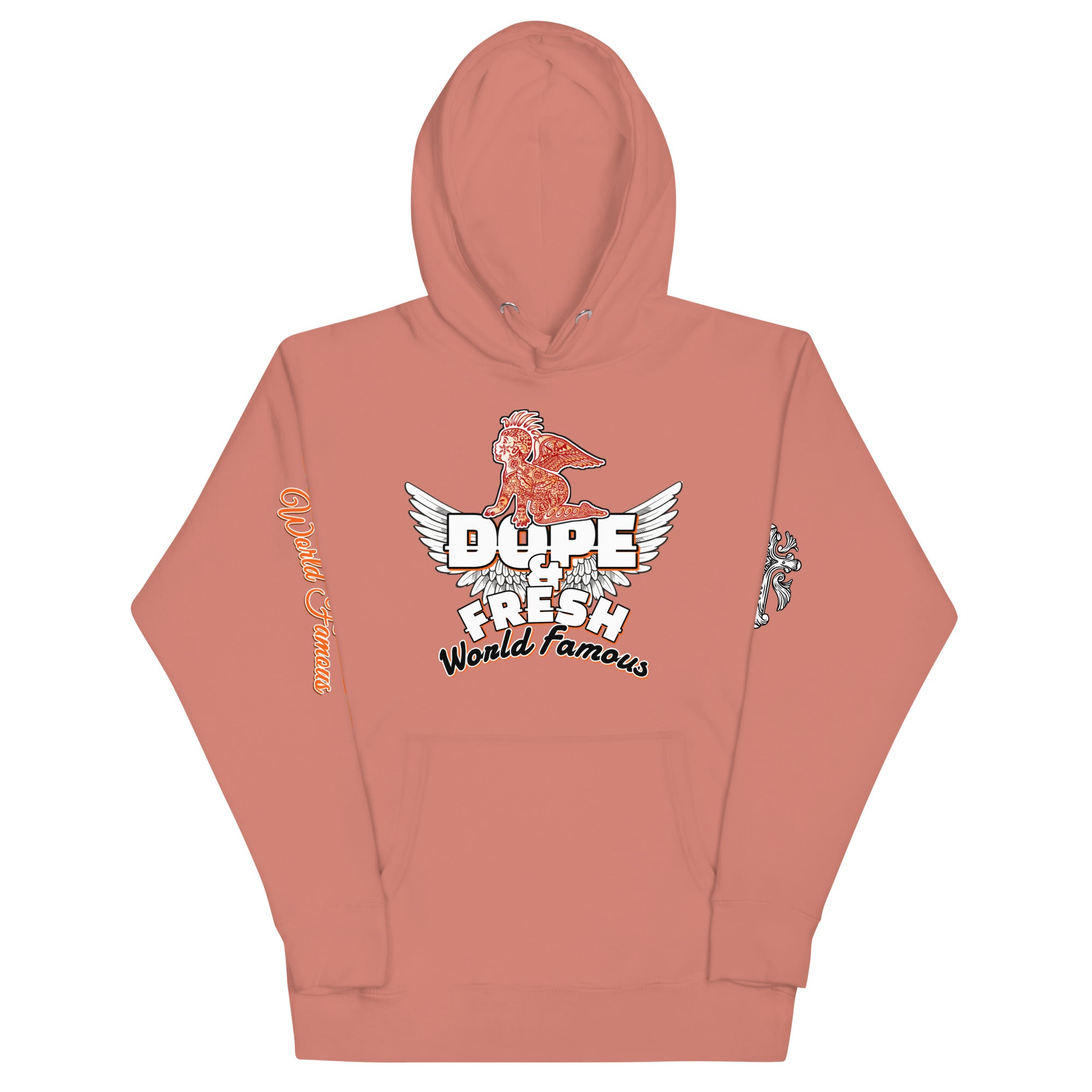 NLB VINTAGE "D&FWF" ×ANGELS× Unisex Hoodie NLB Vintage 