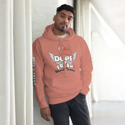 NLB VINTAGE "D&FWF" ×ANGELS× Unisex Hoodie NLB Vintage 