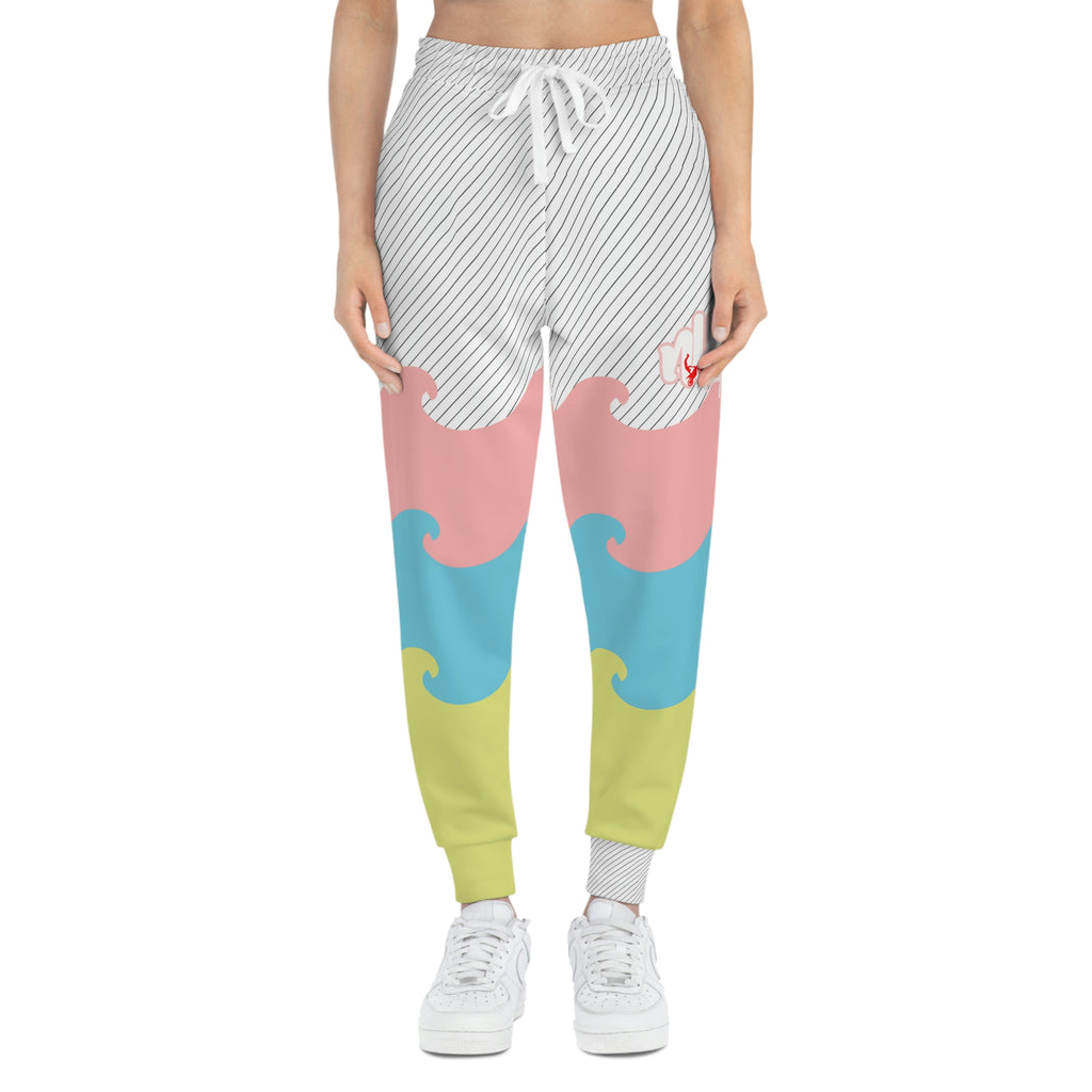 NLB Vintage "MOTO" Athletic Joggers Printify