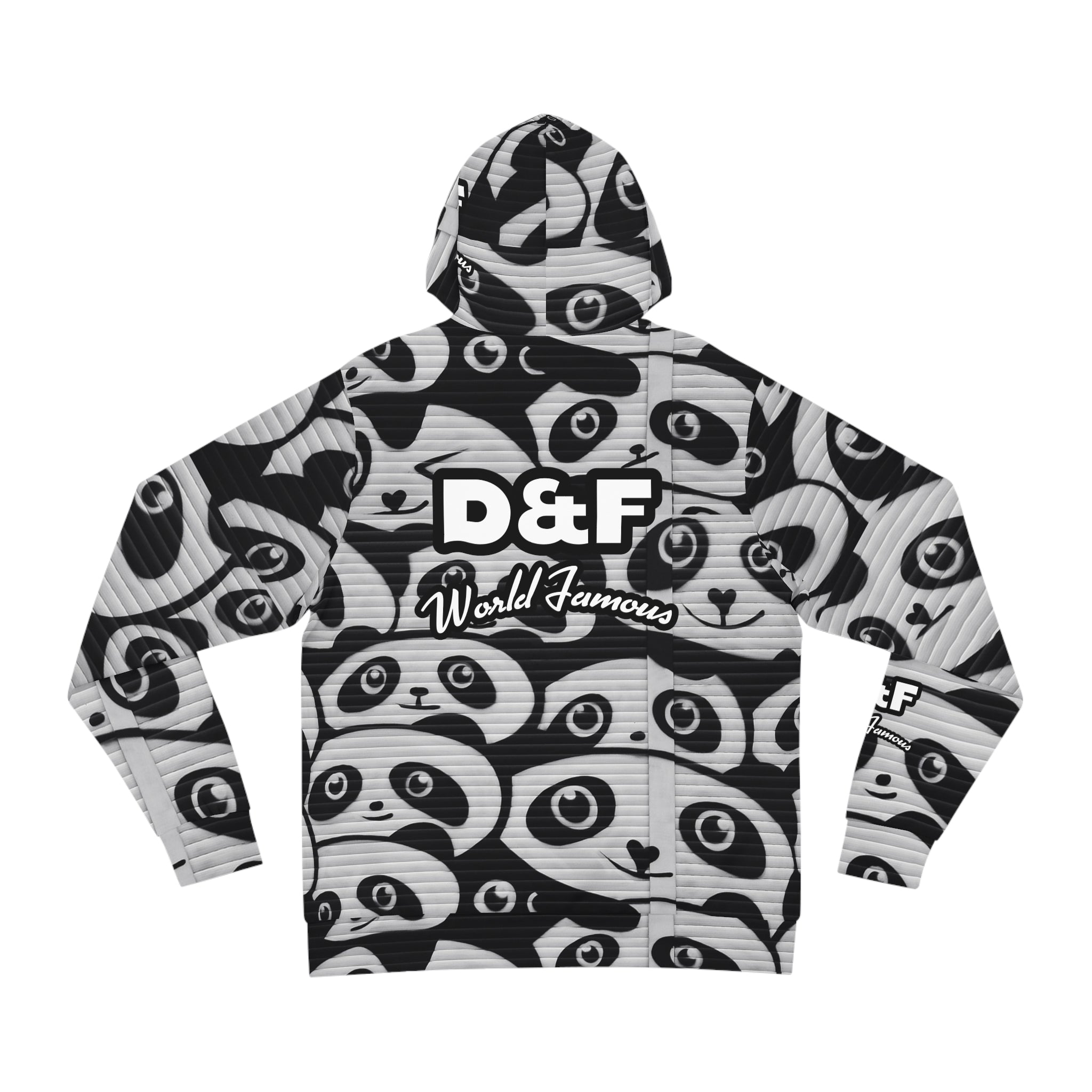NLB Vintage - Panda Fashion Hoodie Printify