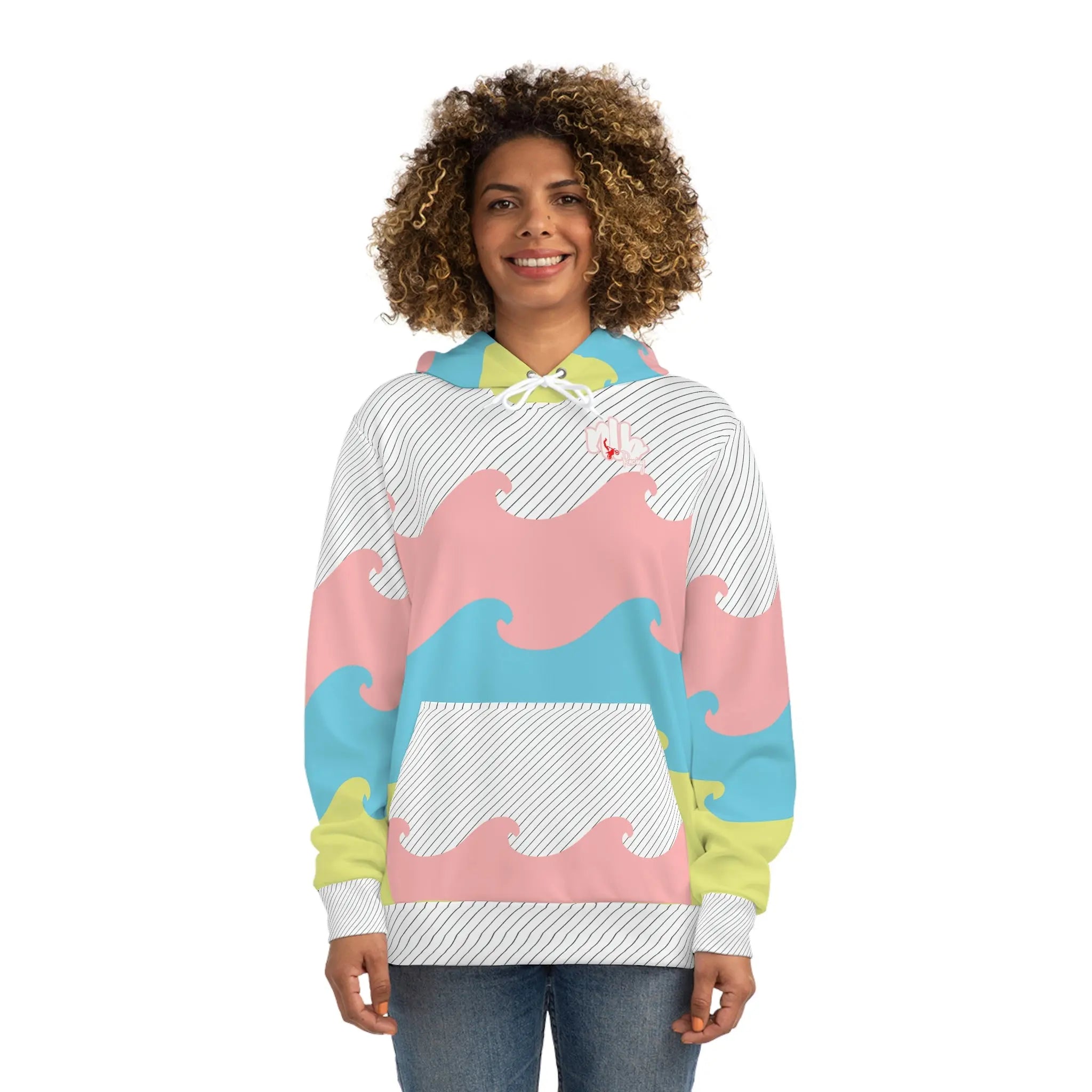 NLB Vintage " MOTO" Fashion Hoodie Printify
