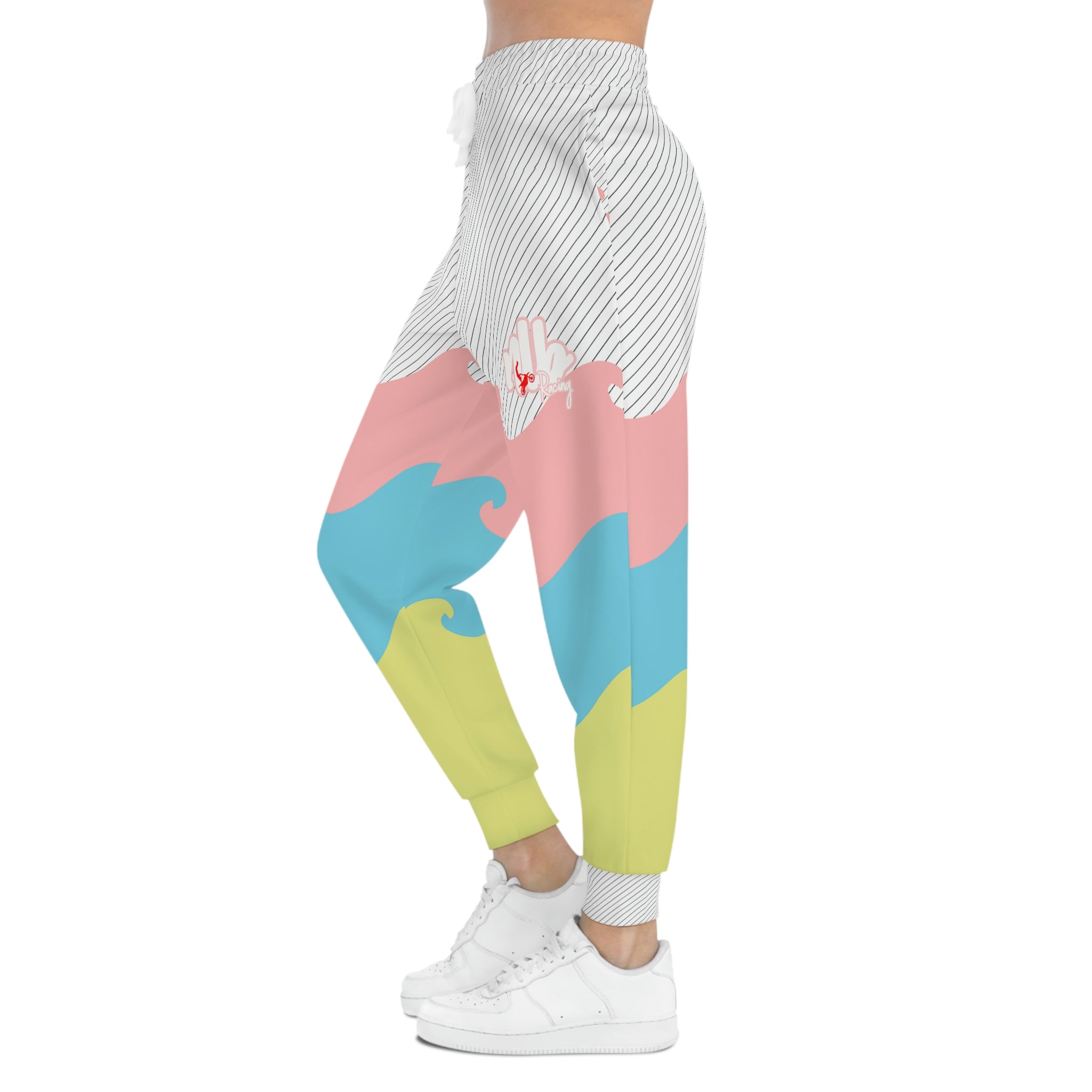 NLB Vintage "MOTO" Athletic Joggers Printify