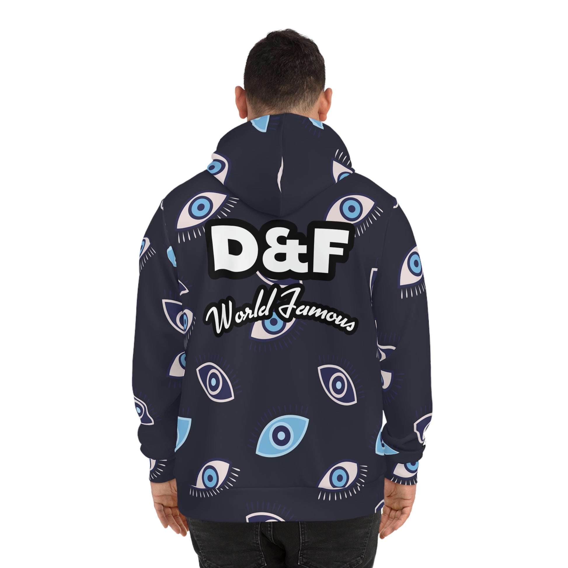 NLB VINTAGE "D&FWF" Fashion Hoodie (AOP) Printify
