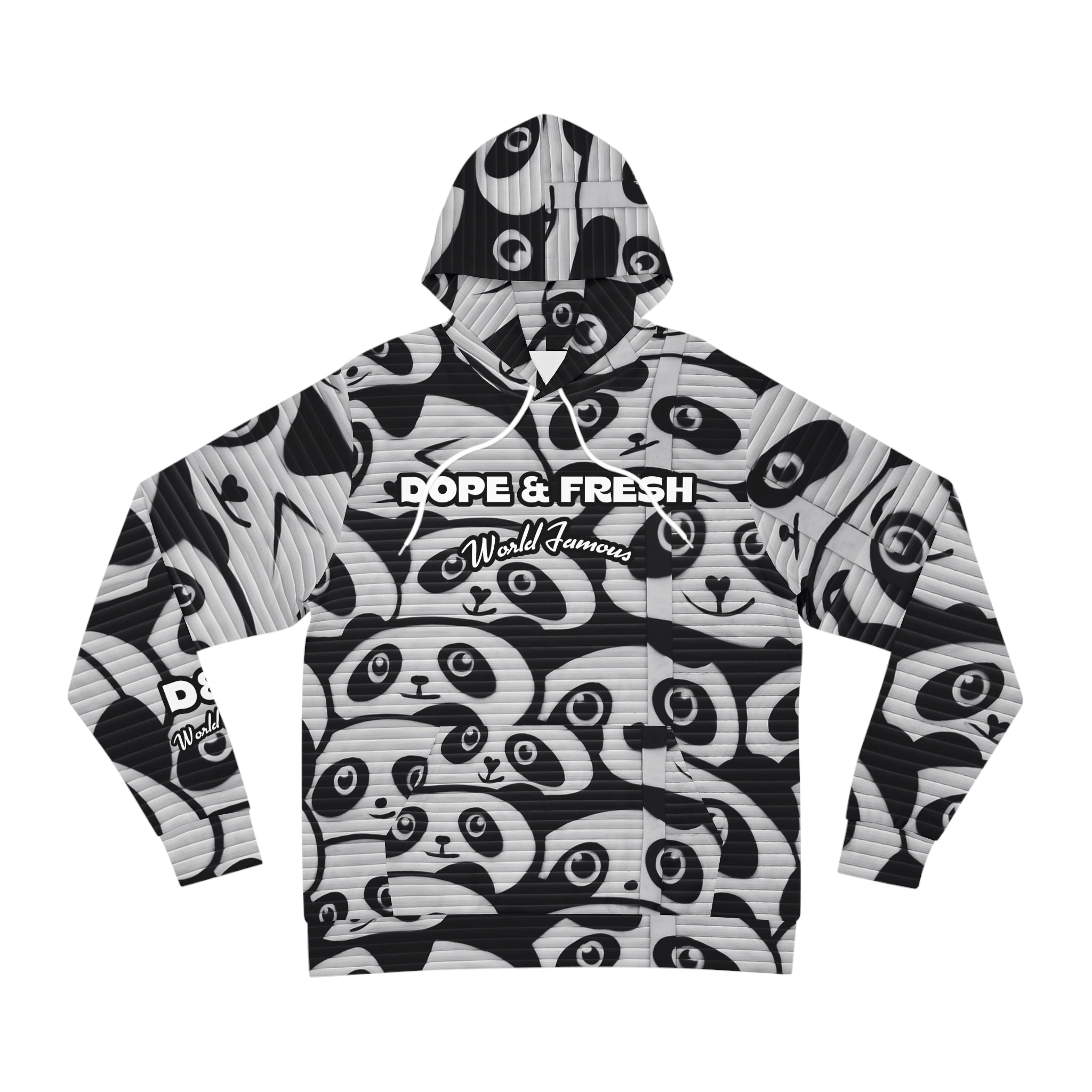 NLB Vintage - Panda Fashion Hoodie Printify