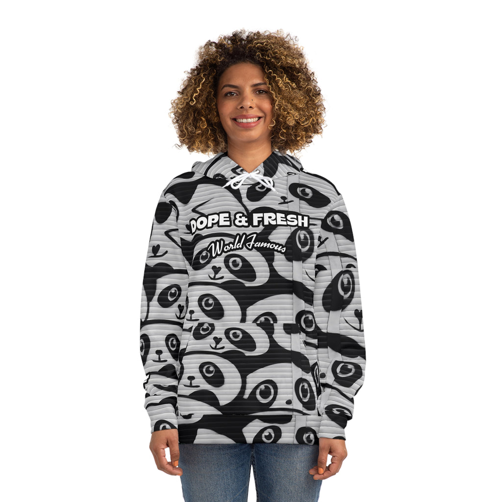 NLB Vintage - Panda Fashion Hoodie Printify