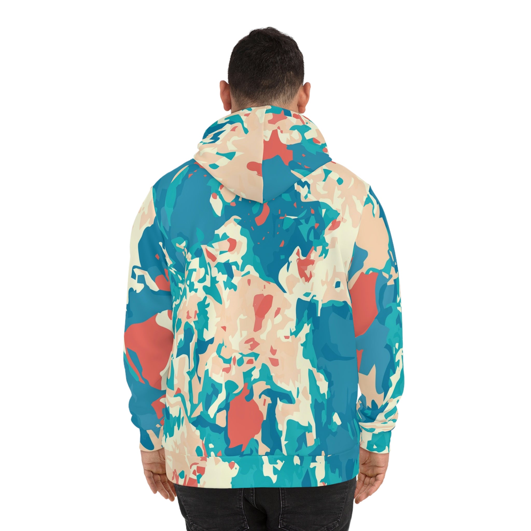 NLB Vintage "Define Yourself" Colorway ×SP23× AOP Fashion Hoodie Printify