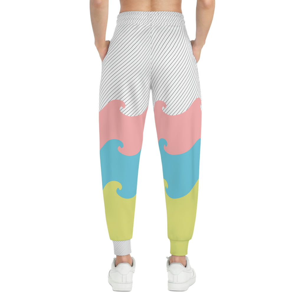 NLB Vintage "MOTO" Athletic Joggers Printify