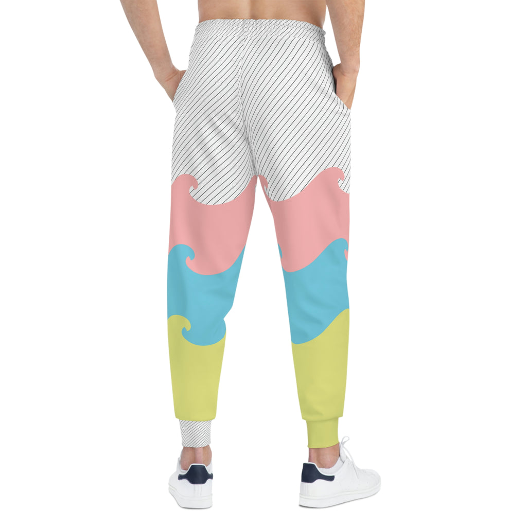 NLB Vintage "MOTO" Athletic Joggers Printify