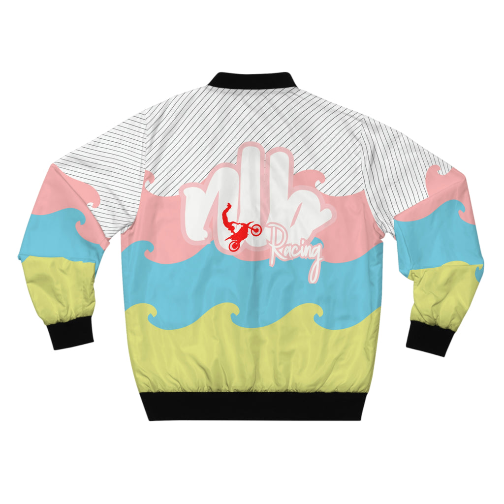 NLB Vintage "MOTO" Bomber Jacket Printify