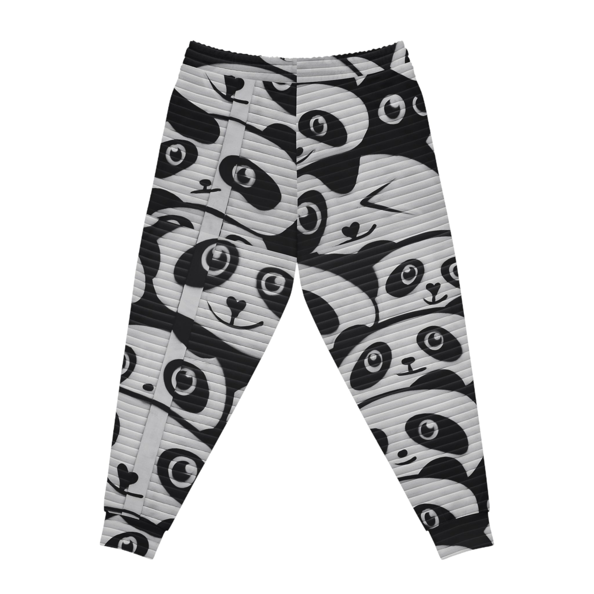 NLB Vintage - Panda Athletic Joggers Printify