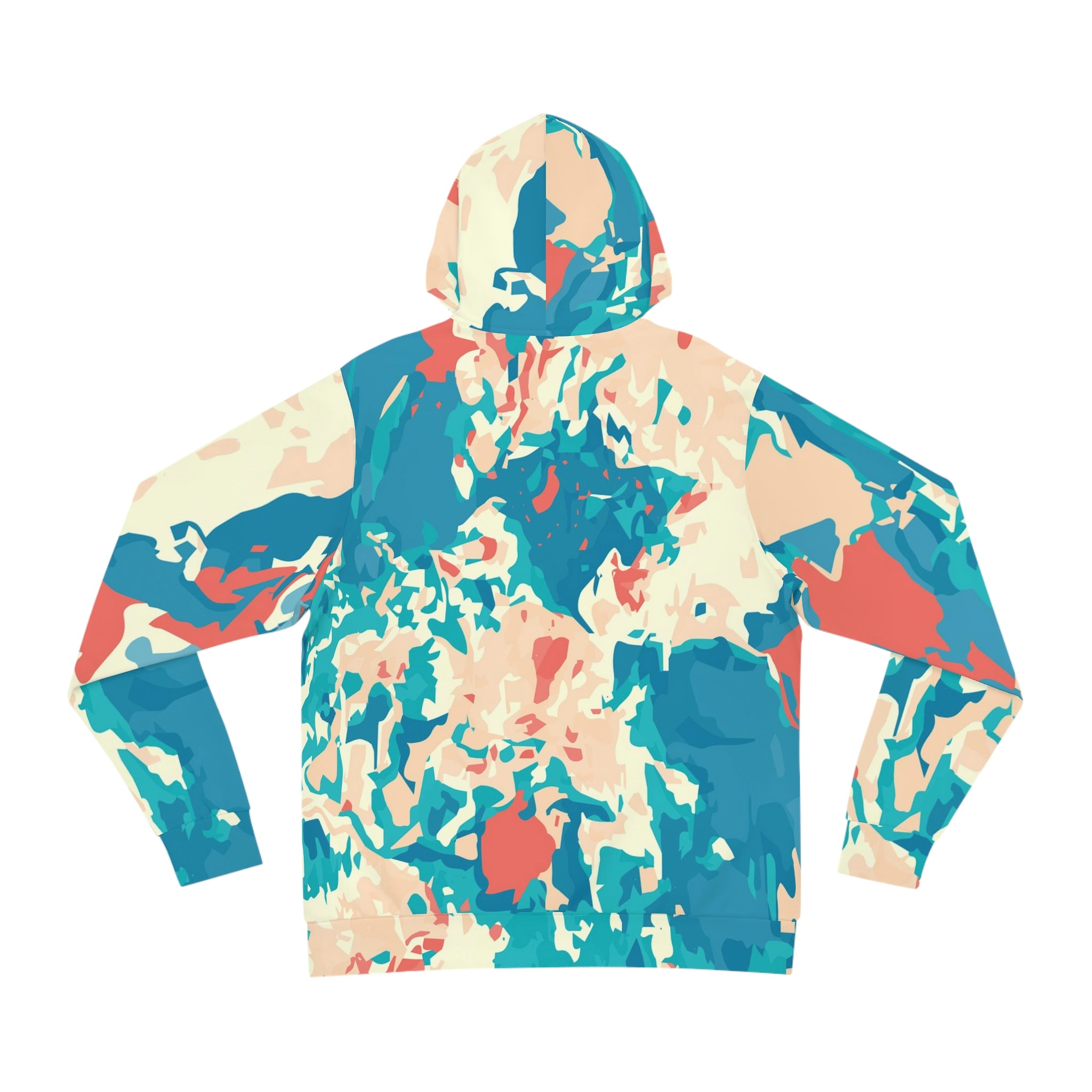 NLB Vintage "Define Yourself" Colorway ×SP23× AOP Fashion Hoodie Printify