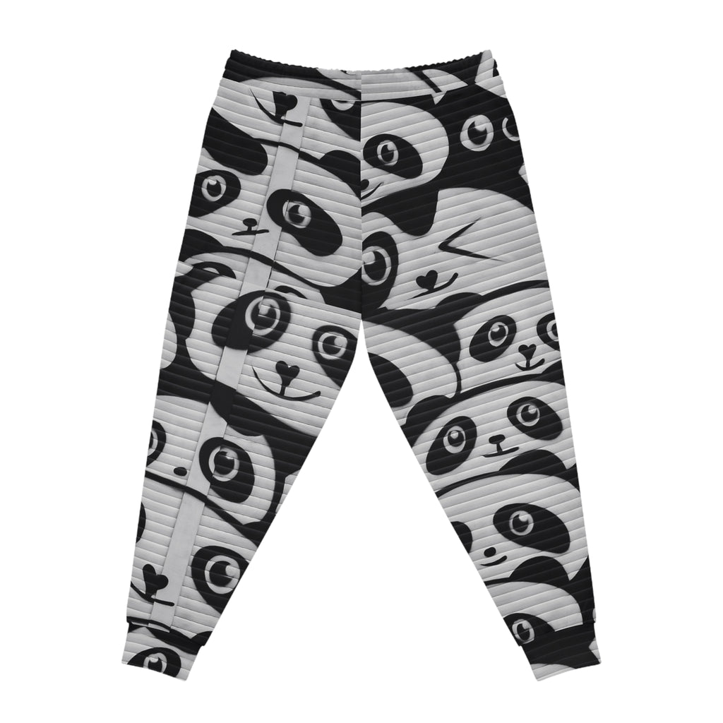 NLB Vintage - Panda Athletic Joggers Printify