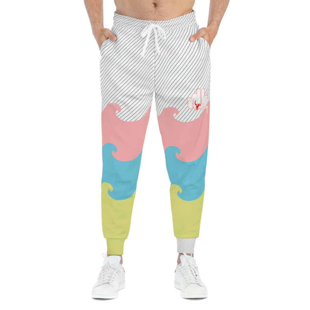 NLB Vintage "MOTO" Athletic Joggers Printify