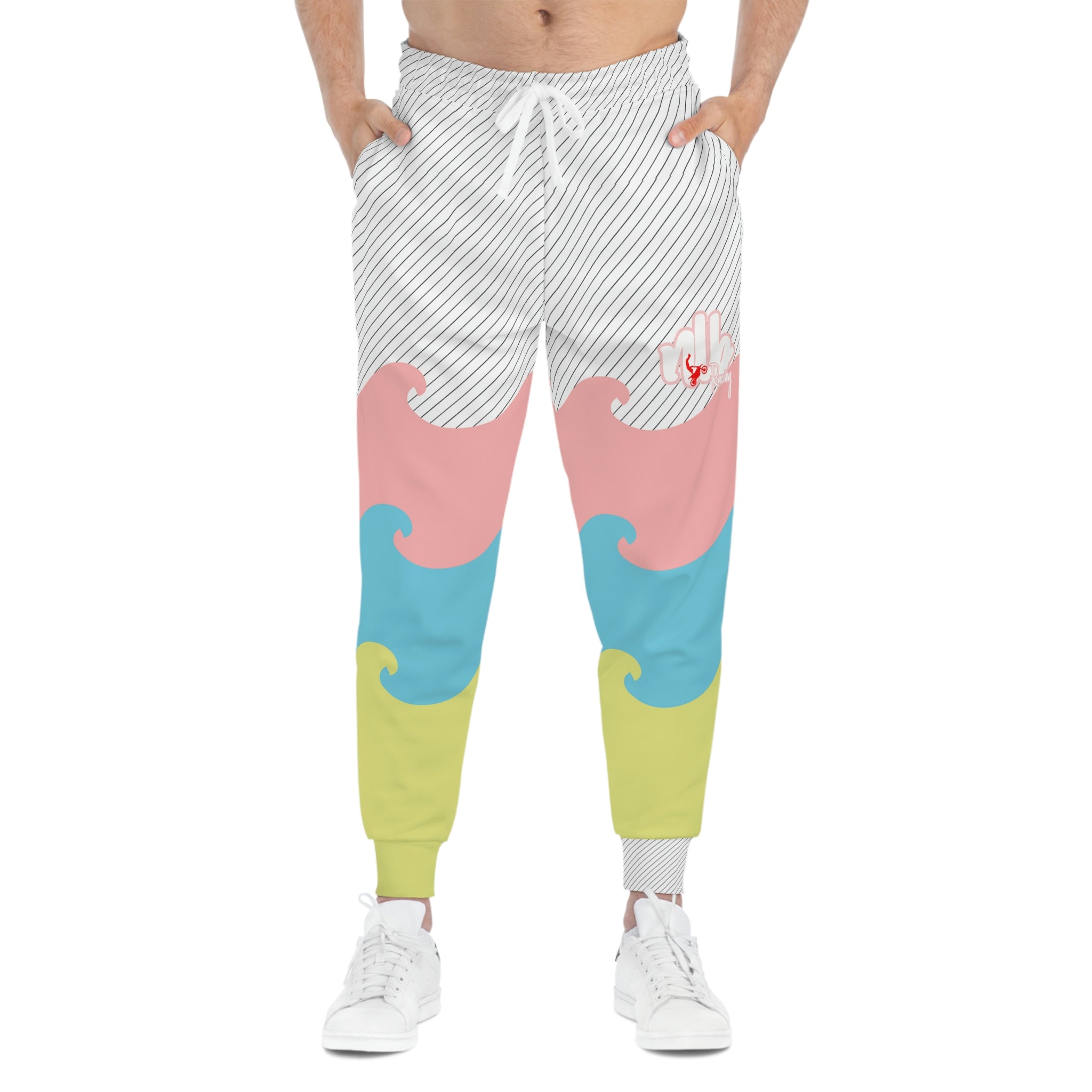 NLB Vintage "MOTO" Athletic Joggers Printify