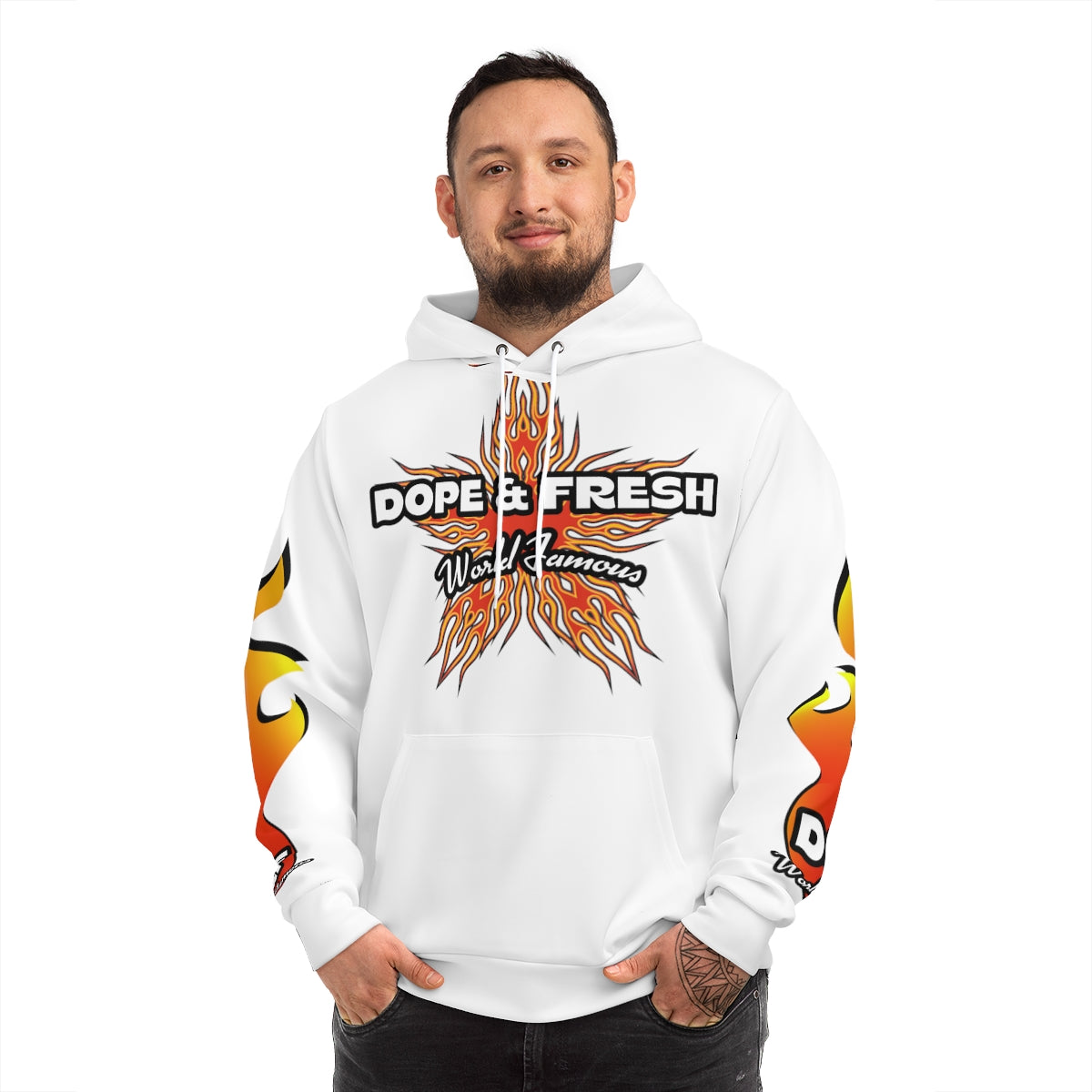 NLB Vintage "D&FWF" ×fuego× Fashion Hoodie