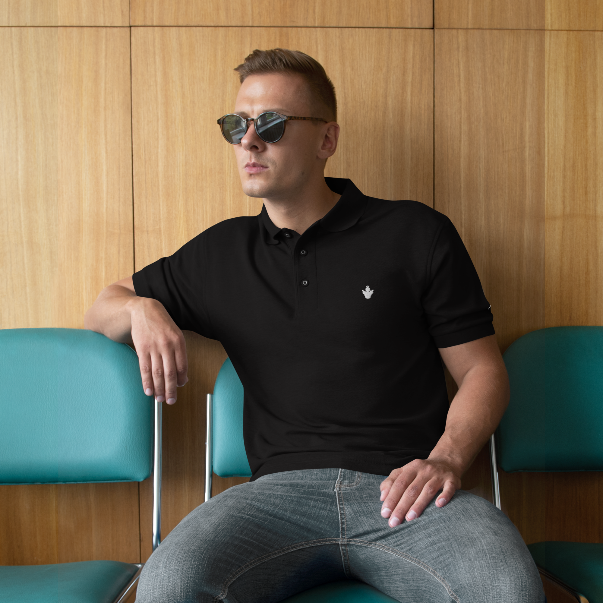 NLB Vintage "DEMONIO" Men's Premium Polo NLB Vintage 